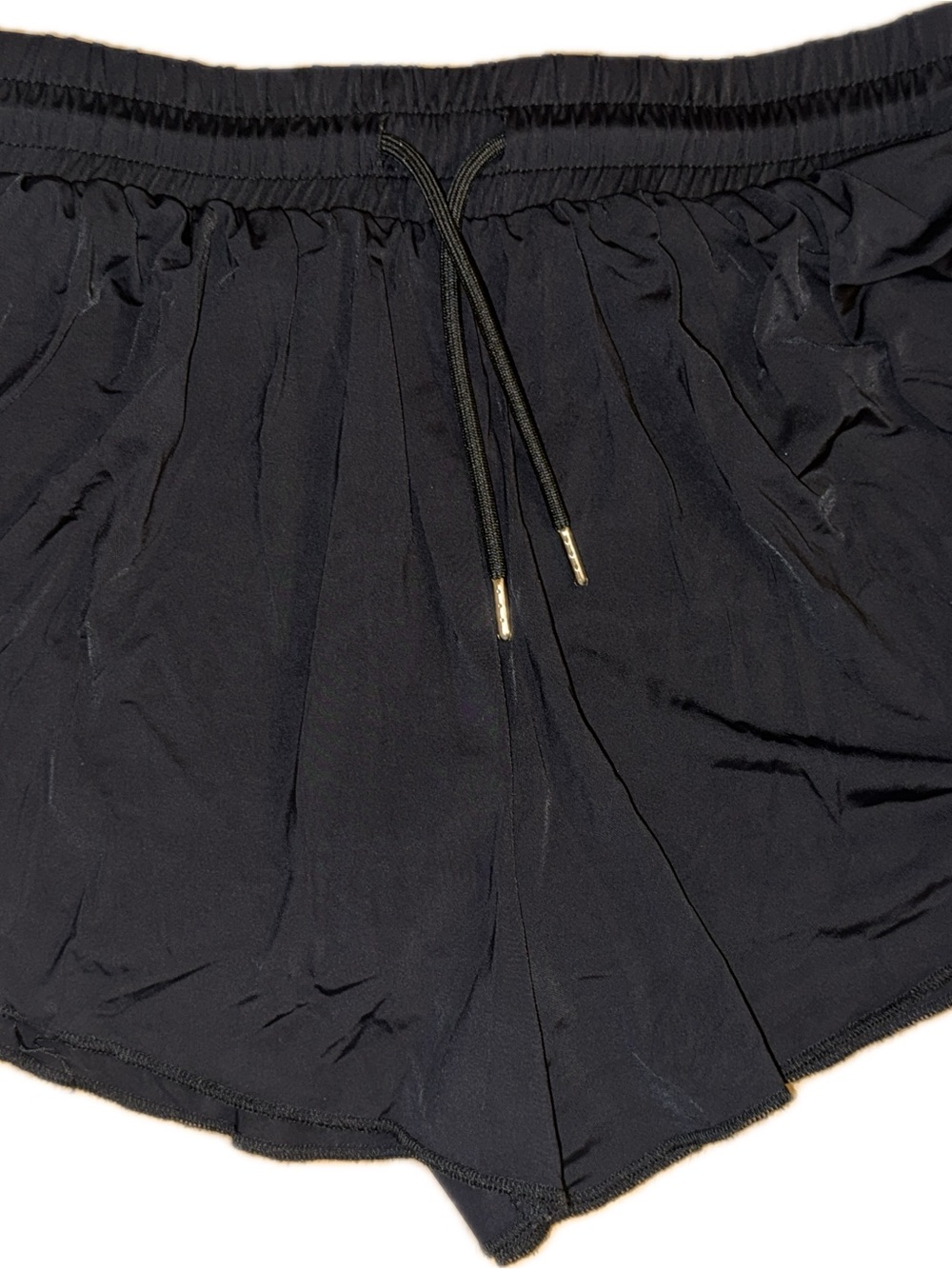 Girl’s Justice Black Drawstring Lounge Shorts